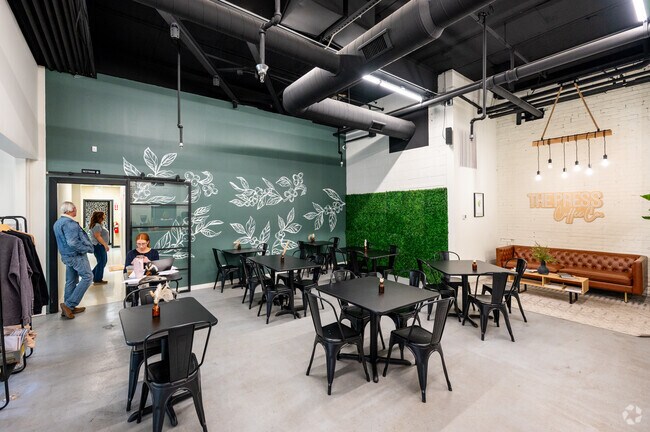 The Press Coffey Co. is a local New Castle hot spot for coffee drinks and smoothies.