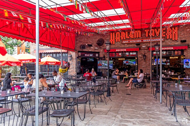 Harlem Tavern is a local favorite hangout for the Little Senegal community.