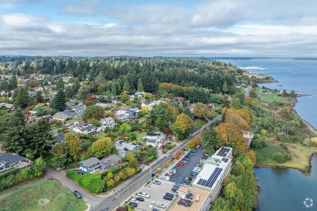 West Bay Drive residents enjoy beautiful views of the harbor.
