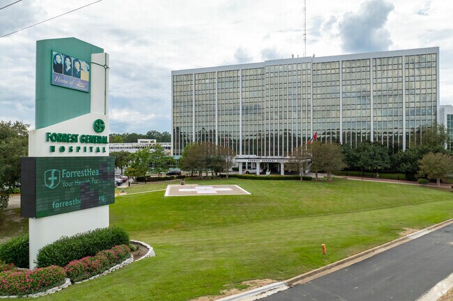 Forrest General Hospital is a regional complex that offers great medical care to Hattiesburg.