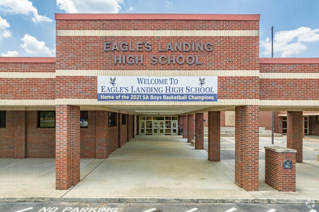 Eagles Landing High School is home to the 2021 basketball champions in Stockbridge.