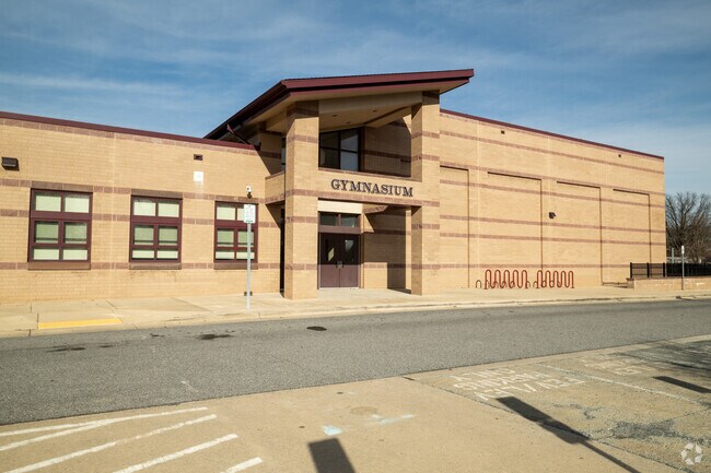 Unleash boundless energy at Weller Road Elementary School's vibrant gymnasium.