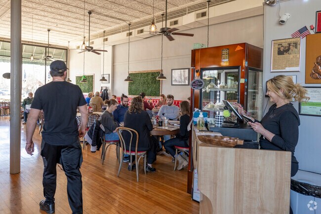 Sonny's Kitchen is always busy on Sunday mornings, serving breakfast with a smile.