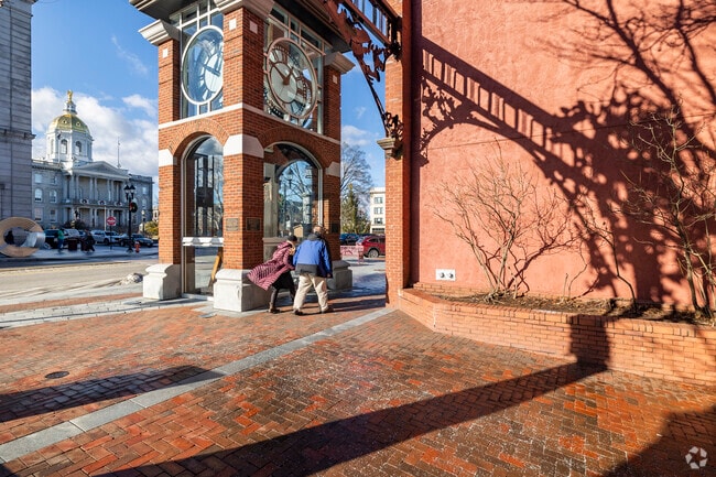 The Concord Clock Tower is a historical monument in Downtown Concord.