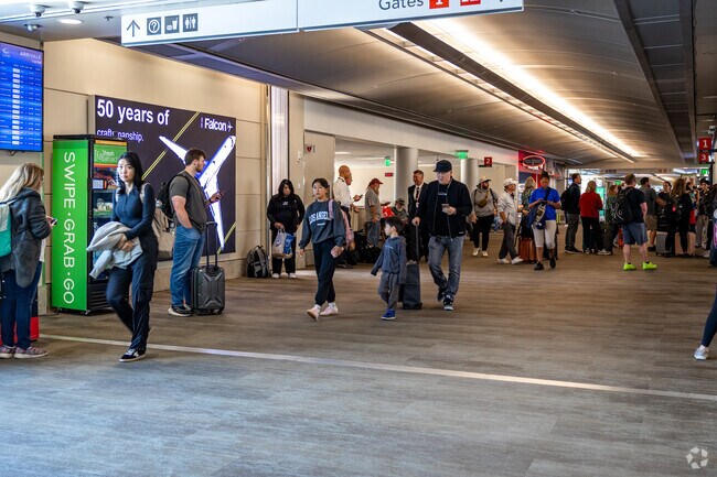 Pine Bluff residents can take a short drive to Bill and Hillary Clinton National Airport for travel needs.