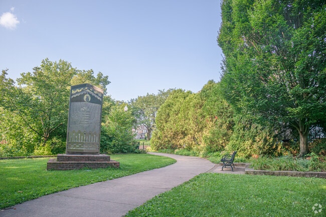 Side By Side Park in Harrison West is a perfect place to sit, relax and have a picnic.