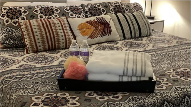 KING BED CUSTOM MATTRESS MASTER SUITE