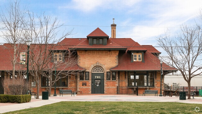 The Caldwell Train Depot is One of Many Focal Points Downtown.