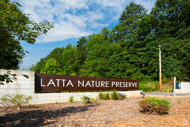 Latta Nature Preserve is a great place to enjoy many outdoor activities around Mountain Island.
