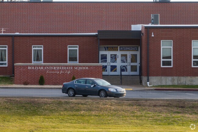 Enrollment at Bolivar Intermediate averages around 600 students.
