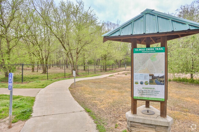 Hiking and walking trails are just one way to get some exercise at Nettles Park in Pendleton.