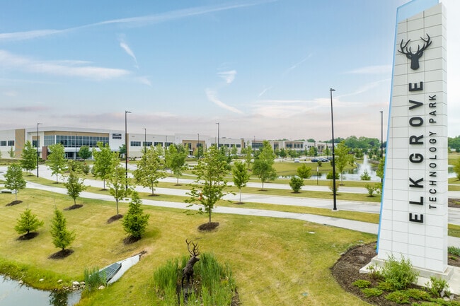 The Elk Grove Technology Park is one of the major business hubs in Elk Grove Village East.