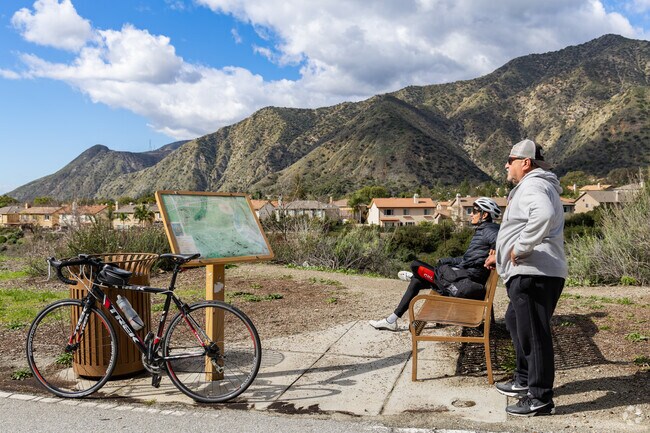 Take a bike ride in Azusa up San Gabriel Canyon Road and take in the view.