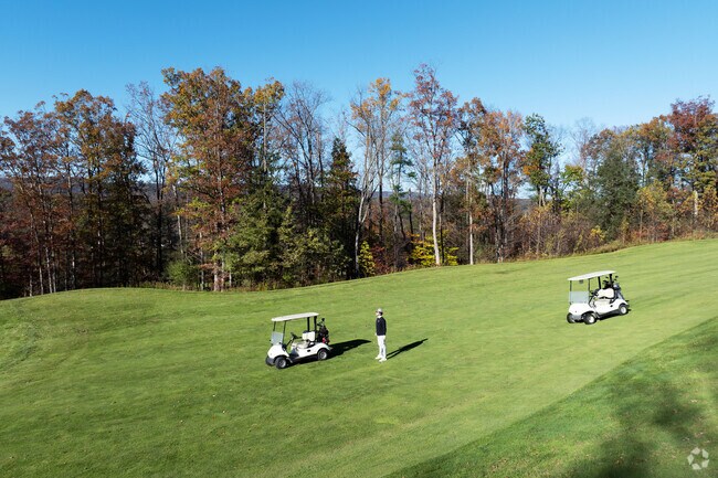 Skytop Mountain Golf Club sits high in a valley with beautiful views and a great course to play.