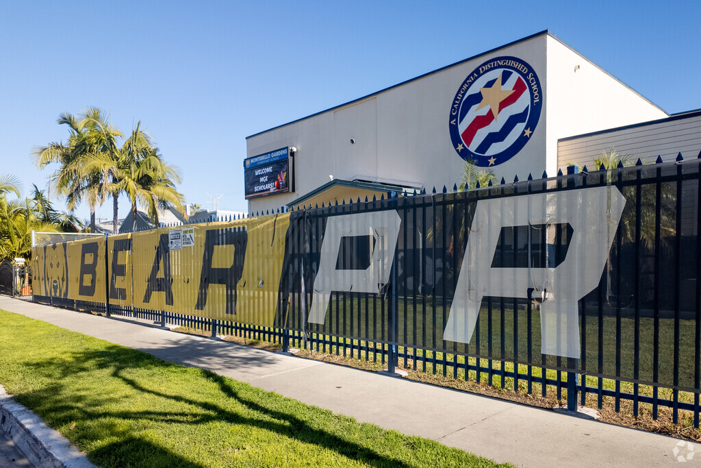 Montebello Gardens Elementary School in Pico Rivera, Ca represents the Bear.