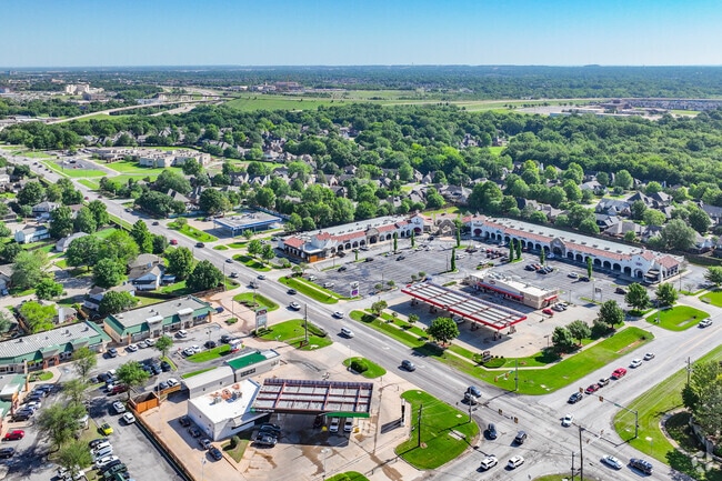 Woodbine is situated North and East of 101st and Mingo in Tulsa.