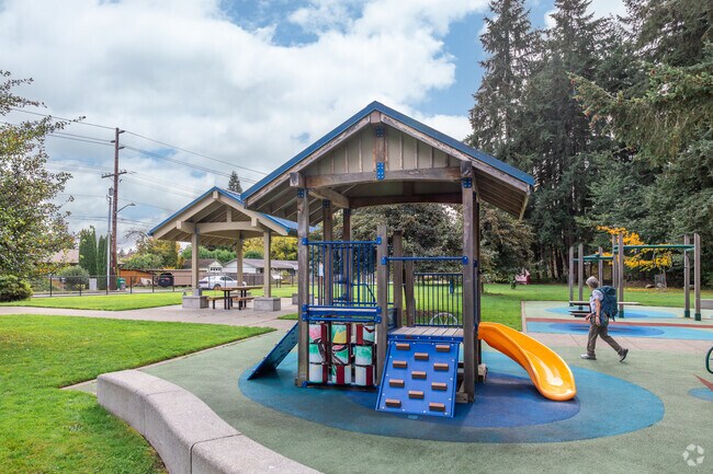 Feel like a kid again at Decatur Woods Park in Olympia.