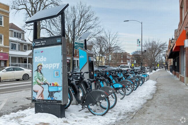 Divy Rental Bikes are available at major intersection to Bowmanville commuters.