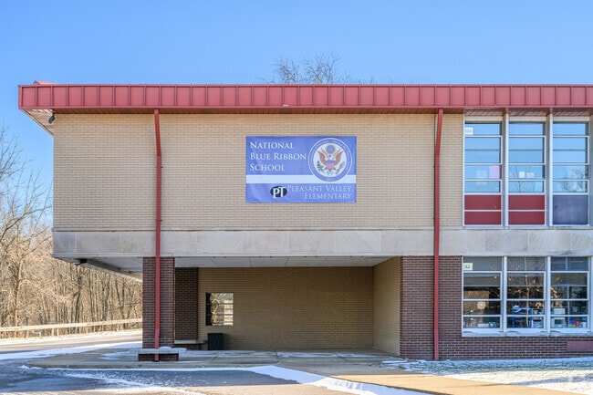 Pleasant Valley Elementary School was awarded a National Blue Ribbon School.