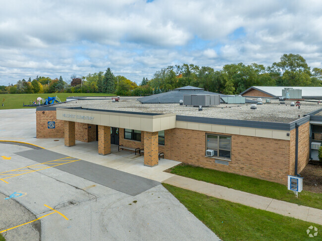 Hillcrest Elementary School in the Brookfield area of Waukesha has an accessible entrance.