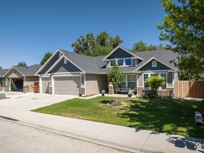Rows of colorful two story homes frequent the neighborhood streets in the Northwest.