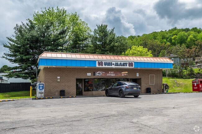 The Uni-Mart offers convenience and fuel for residents of Avella.