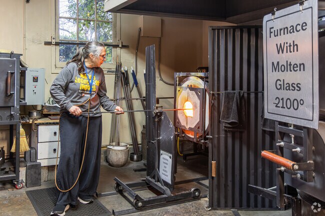 Town Center features a thriving art scene.