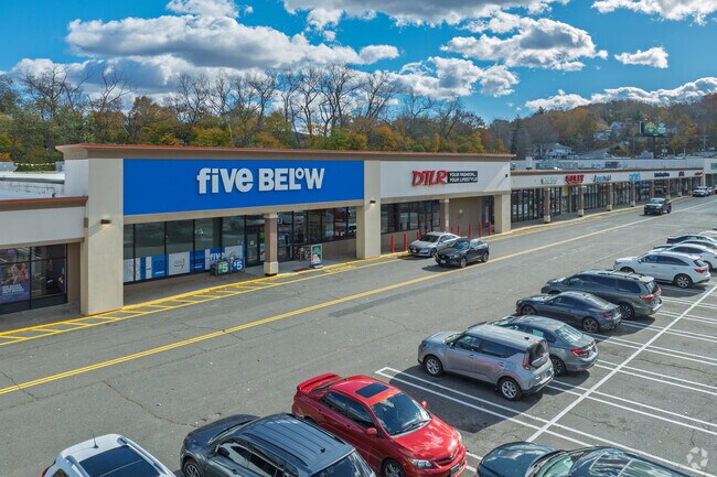 Discount chains such as Five Below provide North End District shoppers with more retail options.