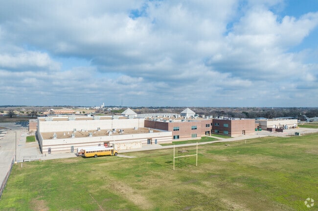 The expansive grounds of Springtown High School are where education and community unite.