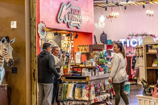The Pink Pistol in Downtown Lindale has a variety of items to peruse through.