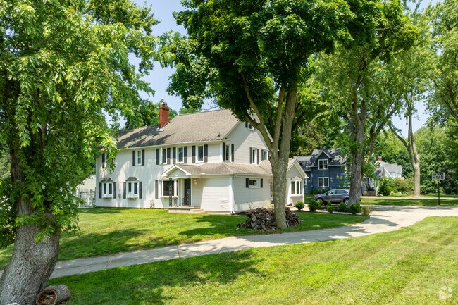 Larger colonial and contemporary homes can be found south of Vandercook Lake in Summit.