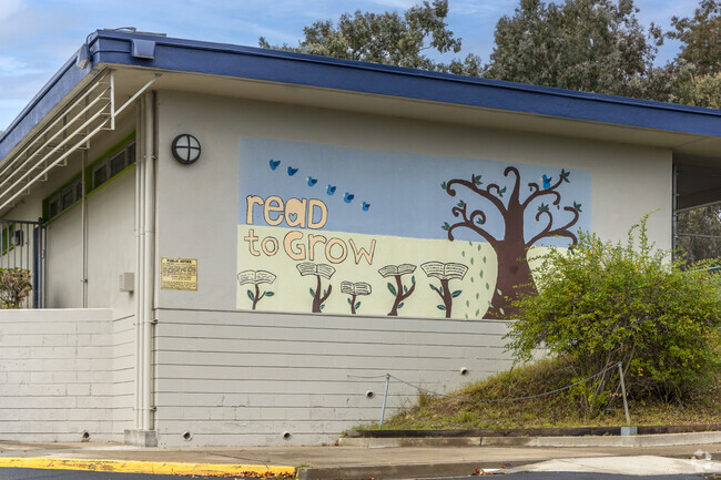 Fletcher Elementary in Birdland encourages students to read to grow in San Diego, CA.