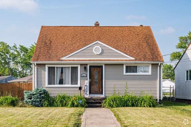 Cottages and Cape Cods sit on cozy lots in Brook Park.