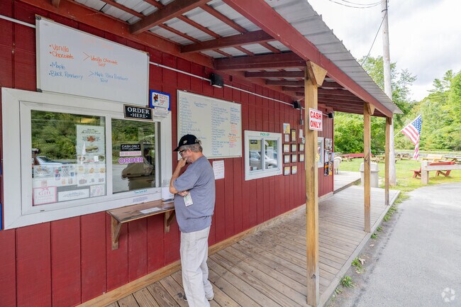 Wade's Place, in West Claremont, is a popular ice cream stand during the warm months.