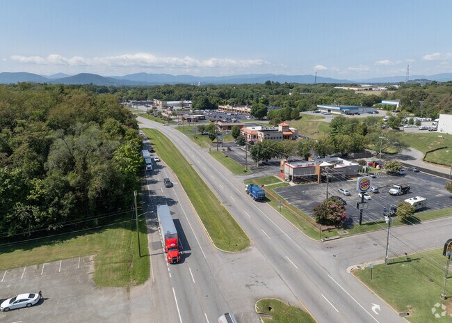 Orange avenue runs alongside Gus Nicks Boulevard connecting it to downtown Vinton.