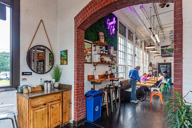 Saxonville Mills Cafe is popular in the town with a variety of drink and pastries options.