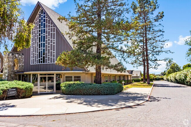 With entrance driveway