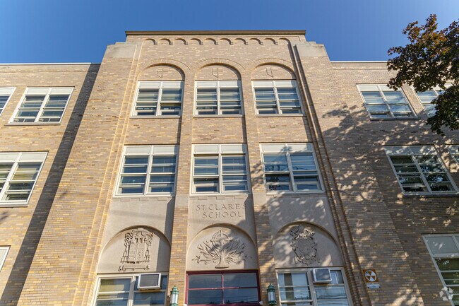 The St. Clare Catholic Academy provides an excellent Catholic education environment.