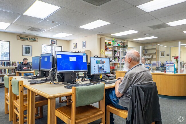 Wrightwood Public Library is a community hub for learning and literacy, offering a wide range of resources for residents.