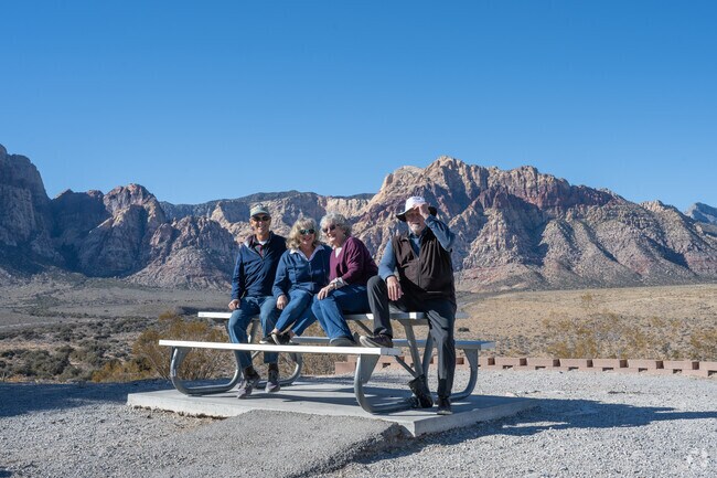 Red Rock Canyon Visitor Center is where Las Vegas locals meet up for a hike.