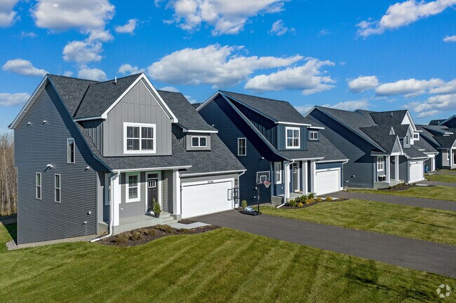 Newer houses built within the last few years offer updated floor plans in Corcoran.