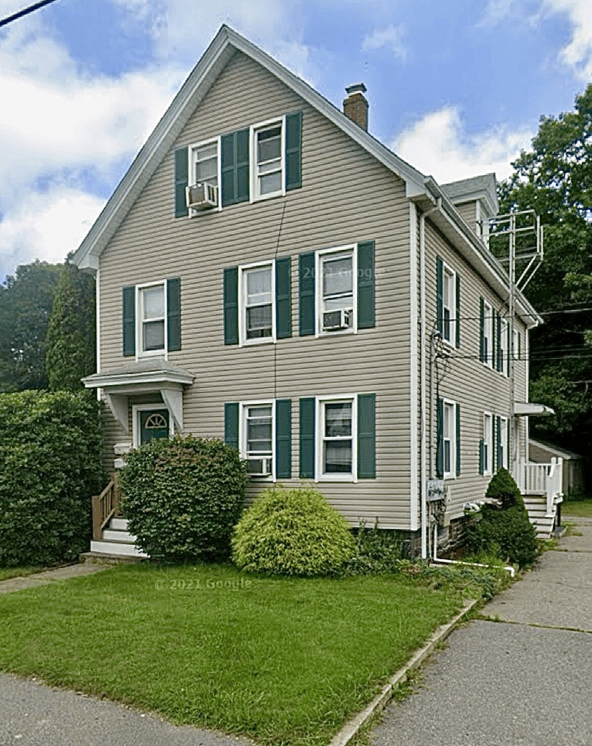 Exterior of the house