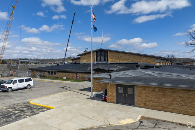 New Glarus Elementary School serves pre-k, and K-5.