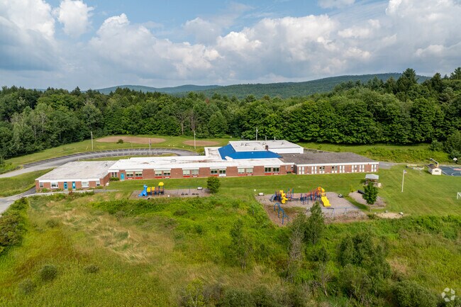 Westford School sits tucked into the Vermont hills, offering students wide-open green space and mountain views that most campuses can only dream of.