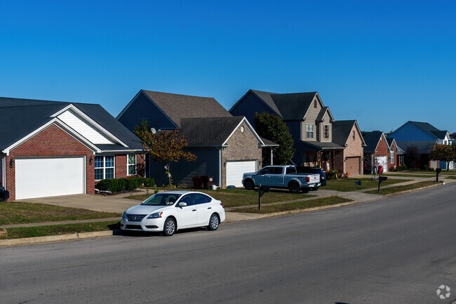 Well-maintained lawns are a common sight in the Northeast Nicholasville neighborhood.