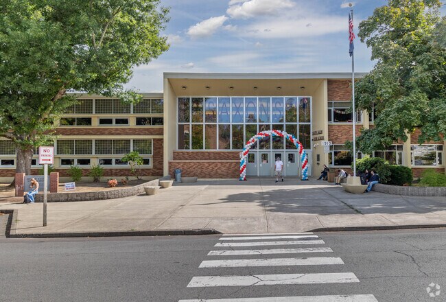 South Salem High School is home of the Saxons.