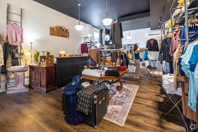 The Nest by Lois Pearl is a local clothing retailer in downtown Yorktown, IN.