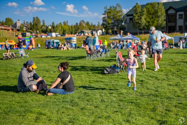 Everyone has fun at the First Friday Block Party in Silverthorne.