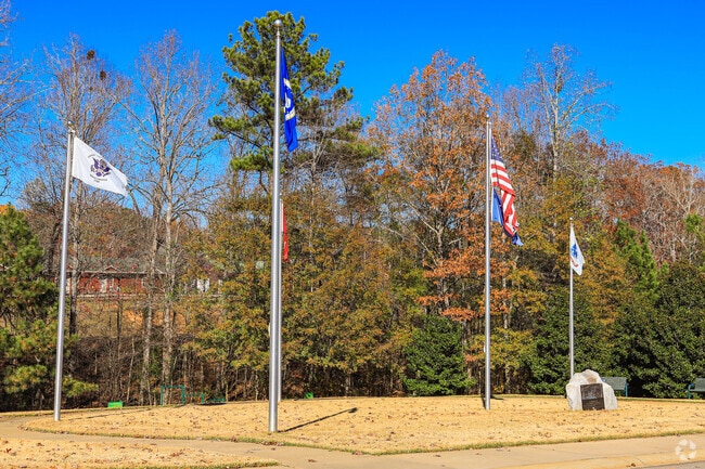 The Veterans Memorial Plaza in Northwest Columbia honors our service men and women.