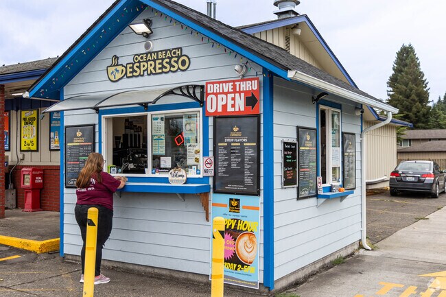 Ocean Beach Espresso offers specialty coffee drinks and friendly service in Mint Valley.